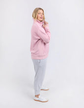 Load image into Gallery viewer, elm - Tatum Half Zip Fleece Soft Pink
