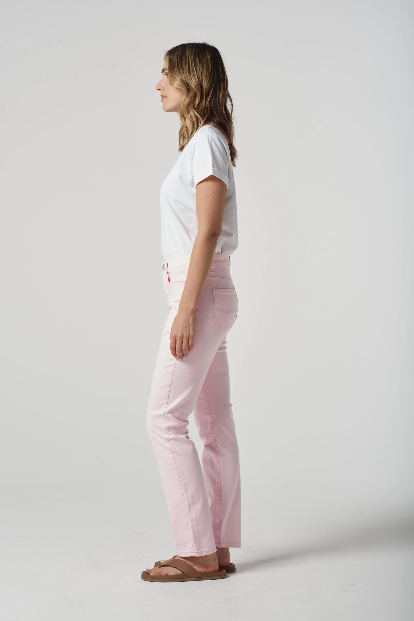 Goondiwindi Cotton - 5 Pocket Jean Pale Pink