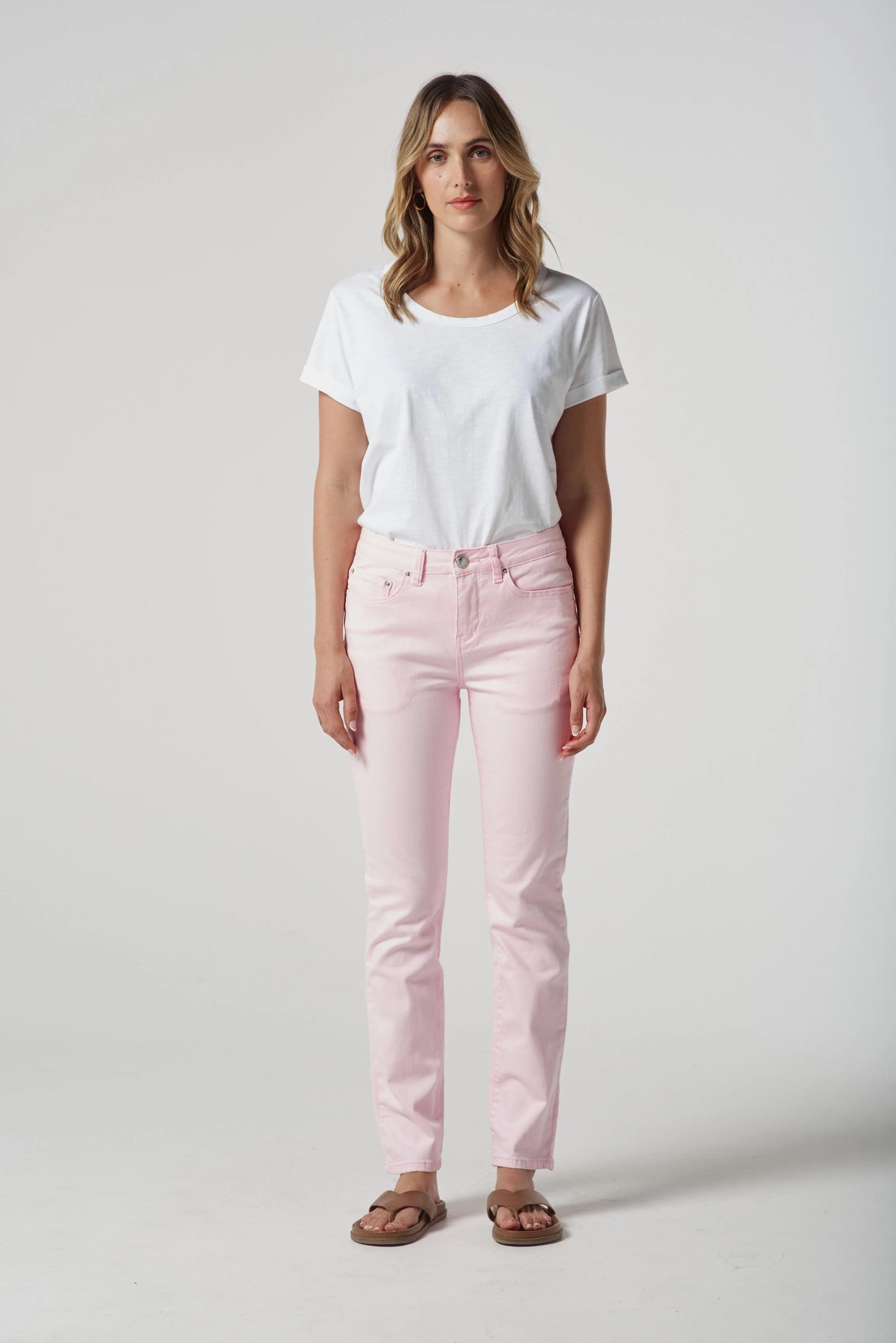 Goondiwindi Cotton - 5 Pocket Jean Pale Pink