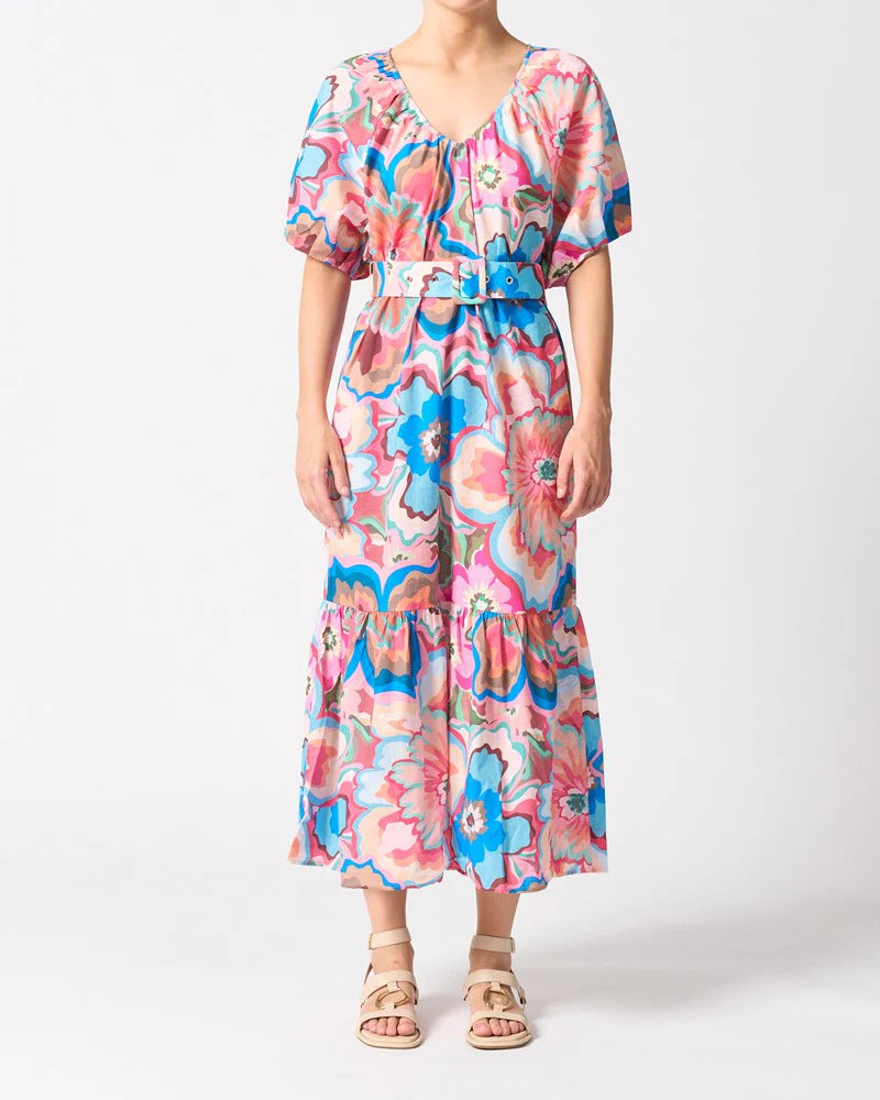 Walnut - Hawaii Dress - Bomba Di Fiori
