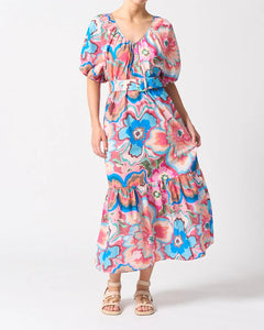 Walnut - Hawaii Dress - Bomba Di Fiori