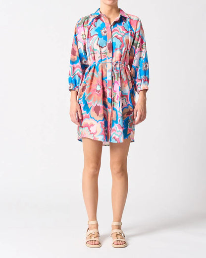 Walnut - Palermo Dress - Bomba Di Fiori