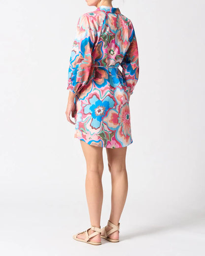 Walnut - Palermo Dress - Bomba Di Fiori