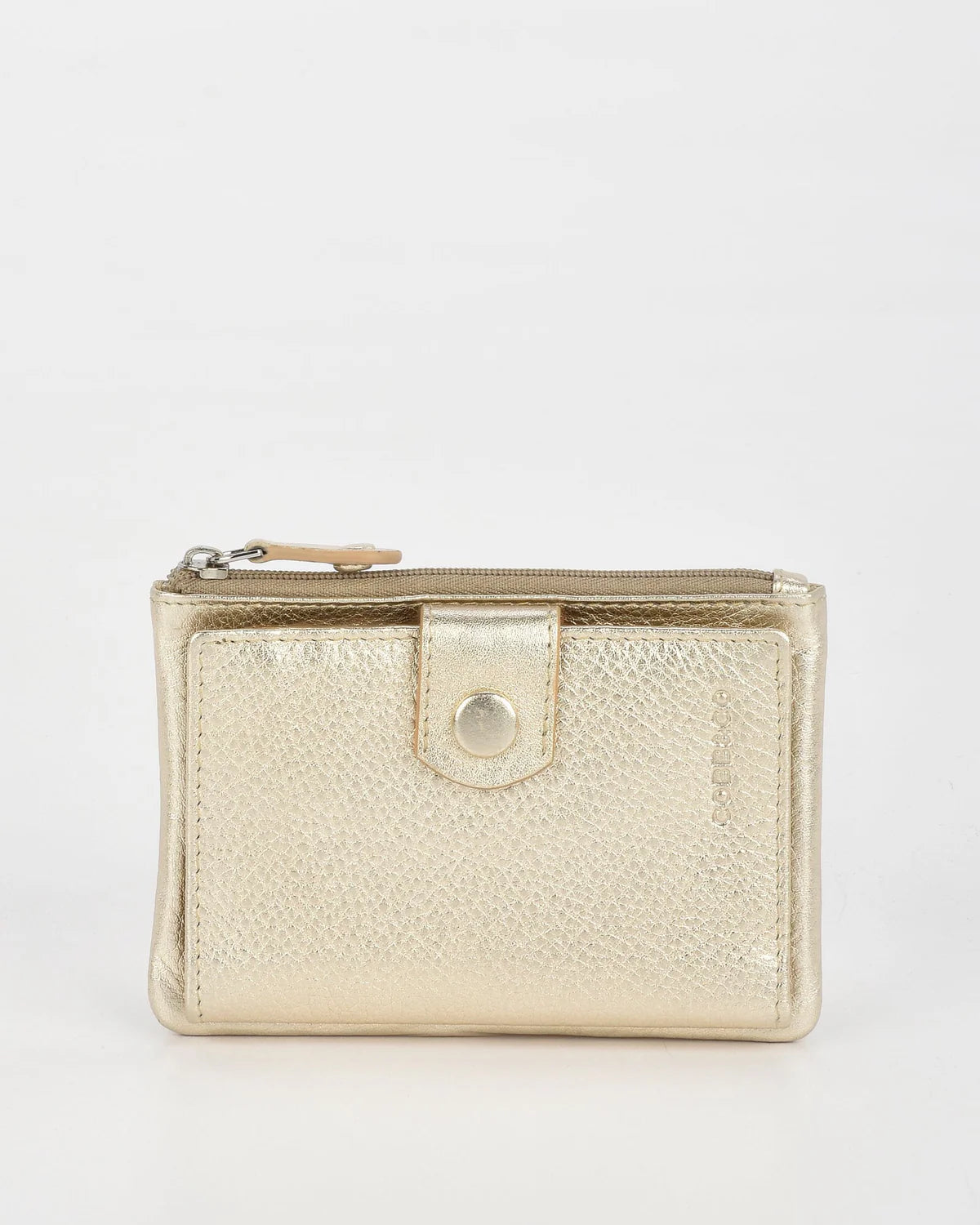 Cobb and Co - Collins RFID Safe Compact Leather Wallet
