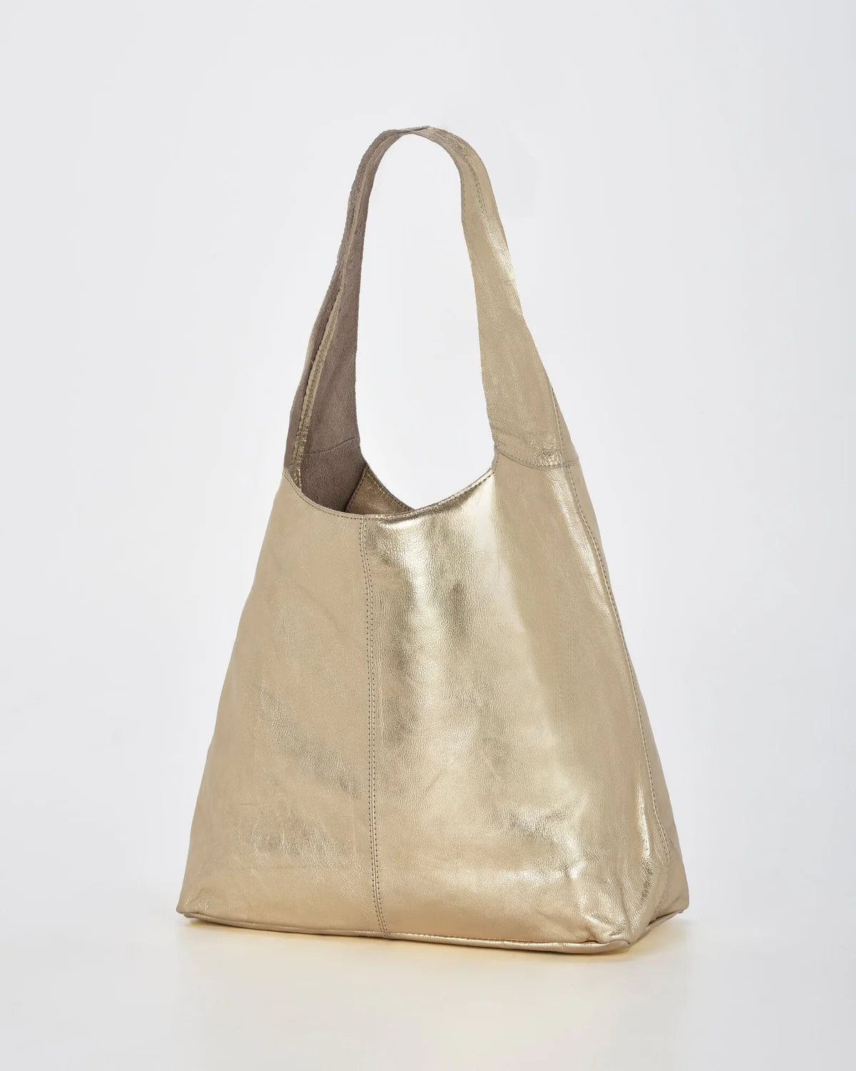Cobb & Co - Lynx Metallic Hobo With Pouch