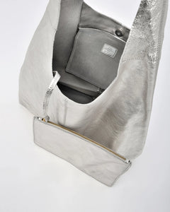 Cobb & Co - Lynx Metallic Hobo With Pouch