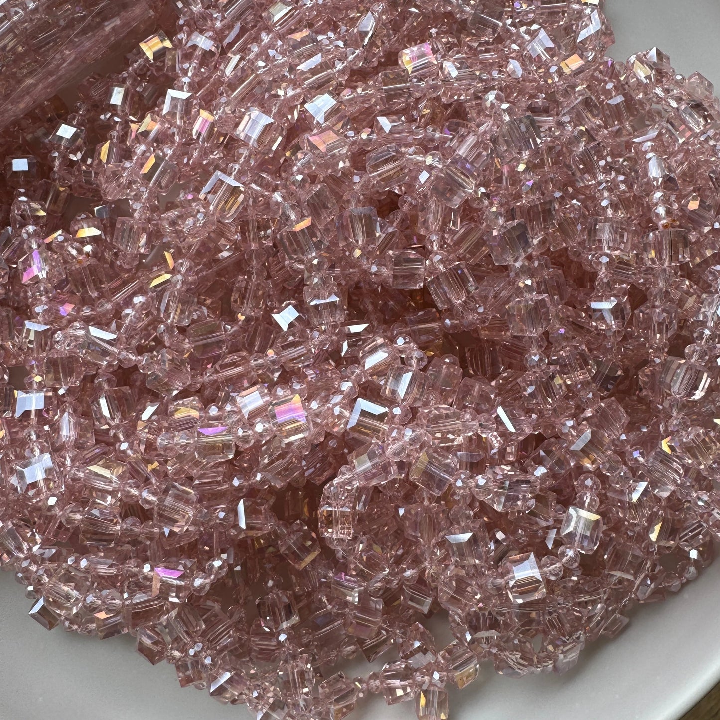 L'ora D'oro - Beaded Long Necklace, Floss