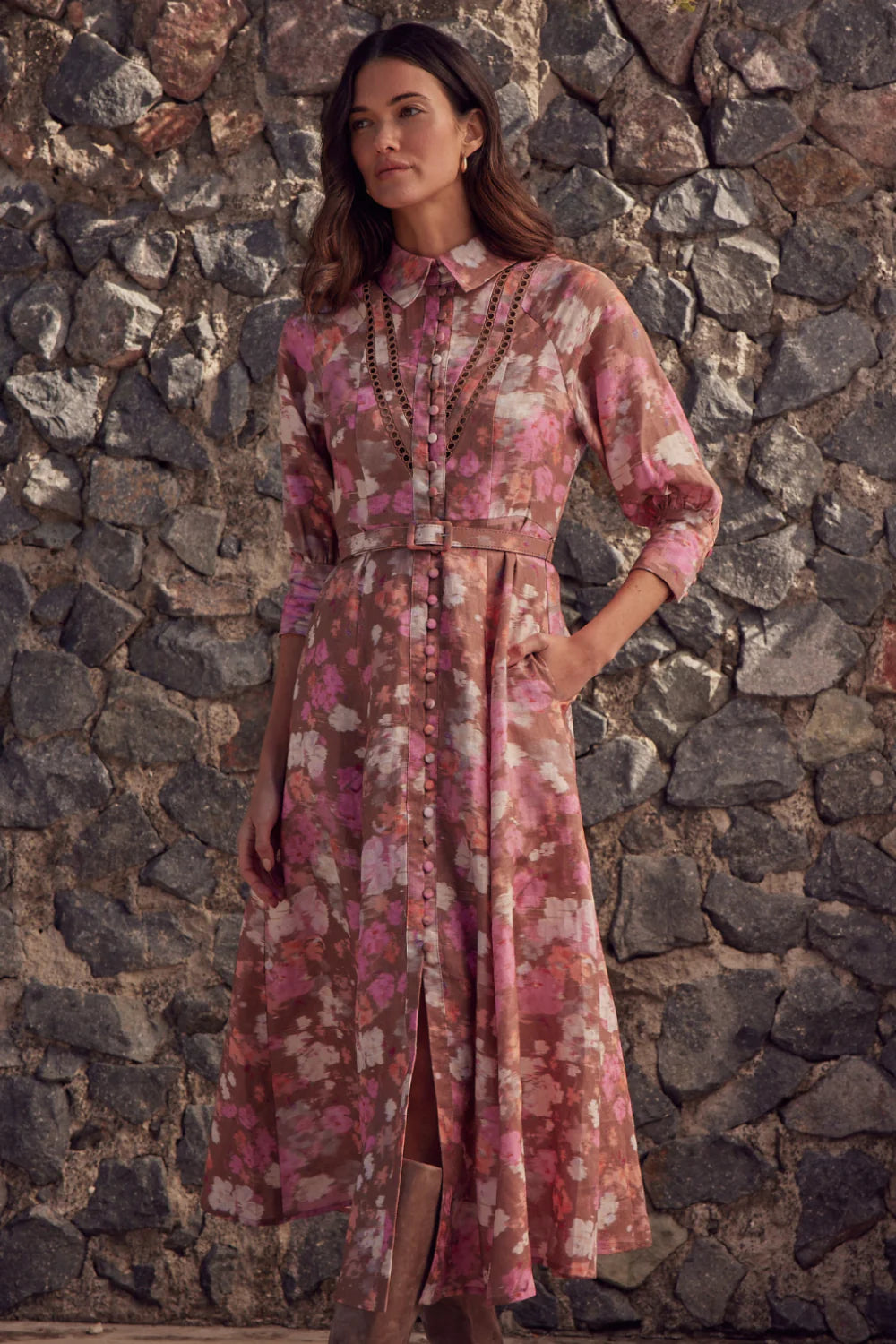 zoe kratzmann - bravado dress - blush blur