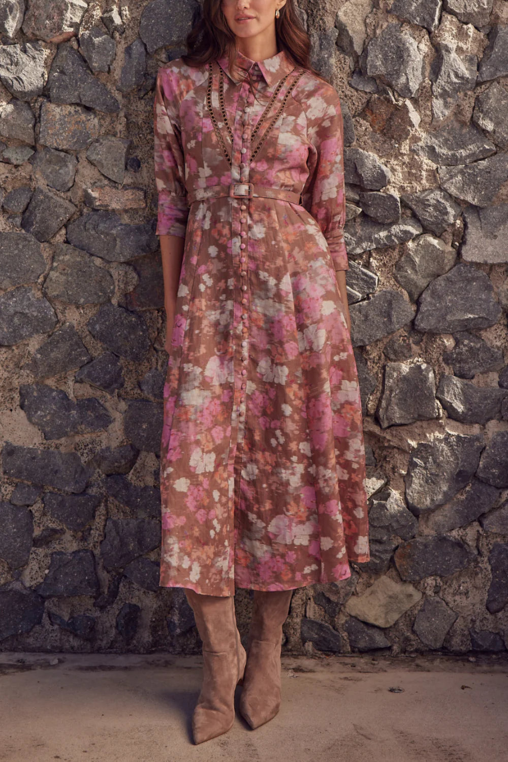 zoe kratzmann - bravado dress - blush blur