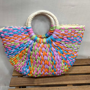 Just East - Straw Bag