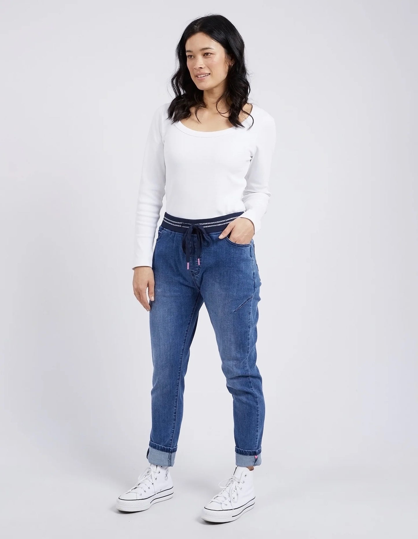 elm - Melody Denim Jogger