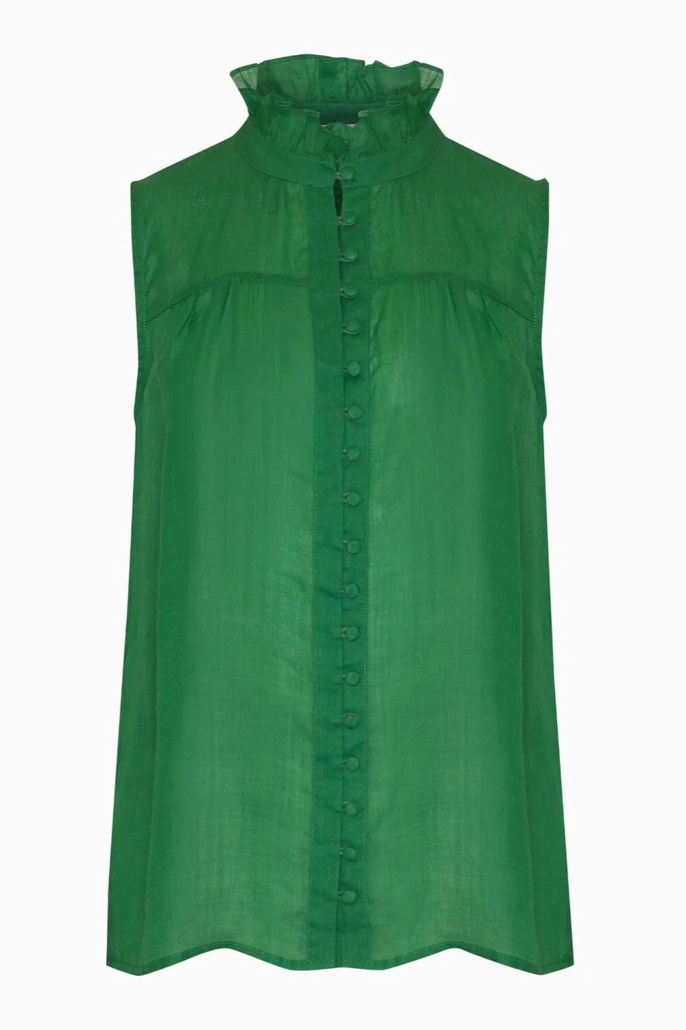 zoe kratzmann - tempo top - palm green