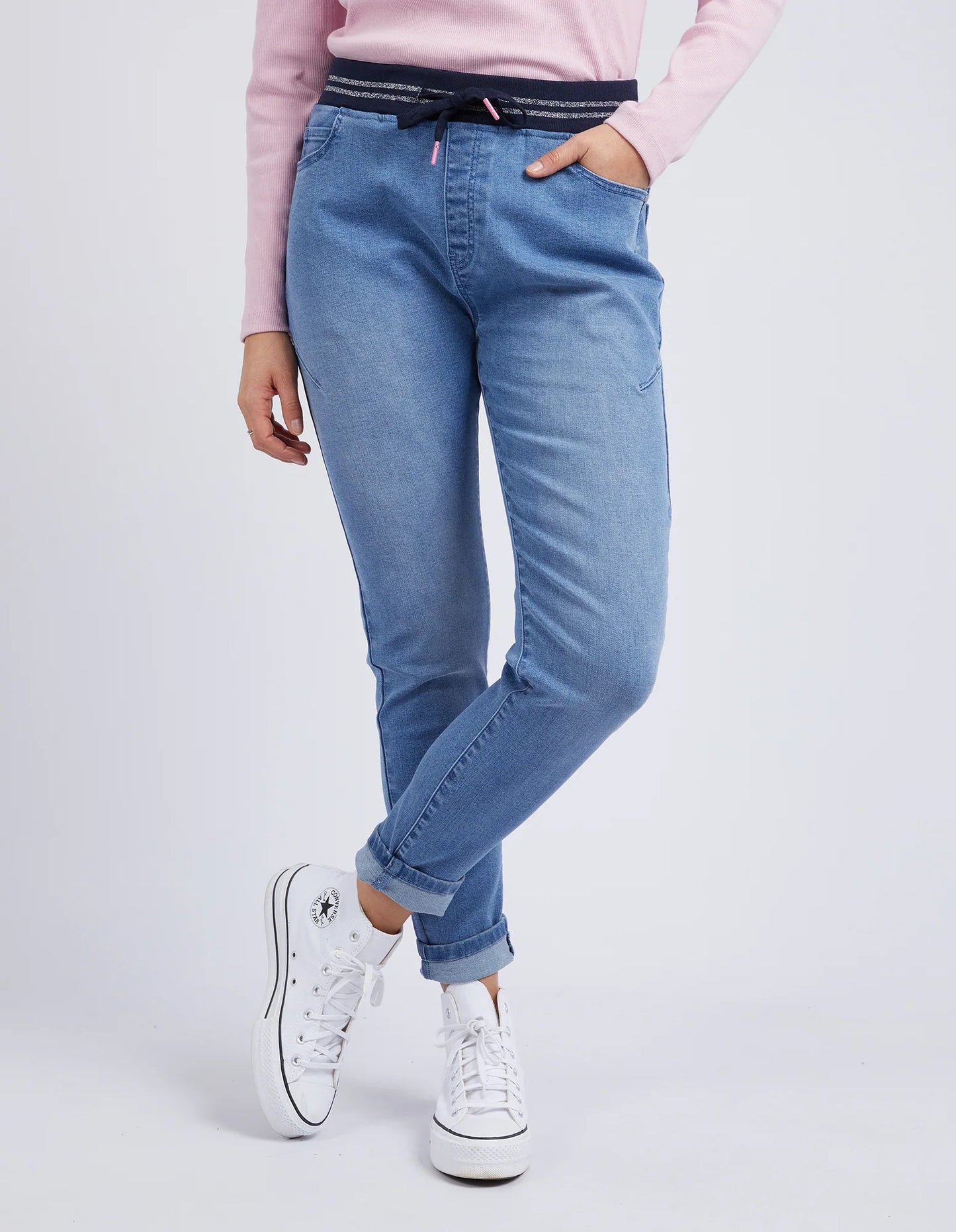 elm - Melody Denim Jogger