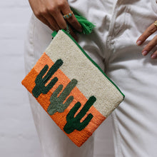 Load image into Gallery viewer, ZODA - Beaded Cactus Sunset Purse AC3020
