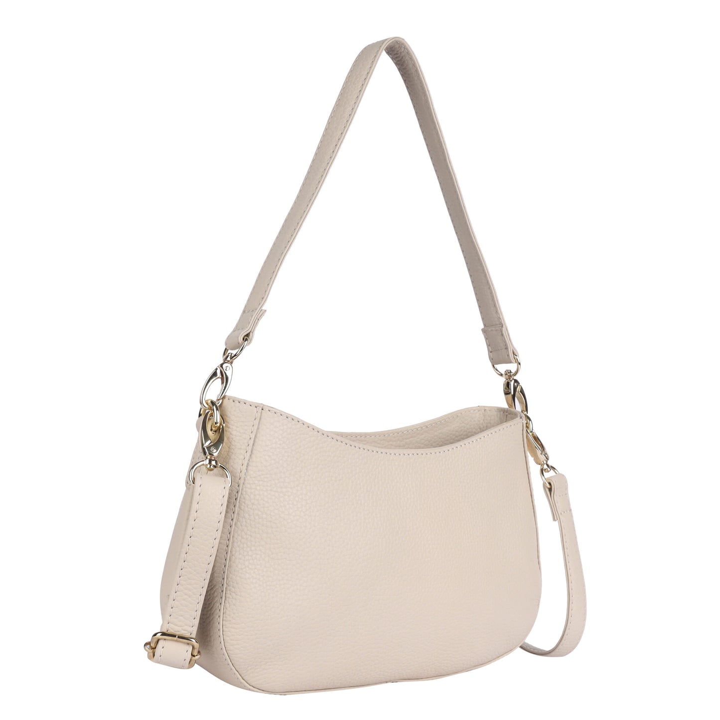 Rugged Hide - Elle Ladies Shoulder Bag Vanilla