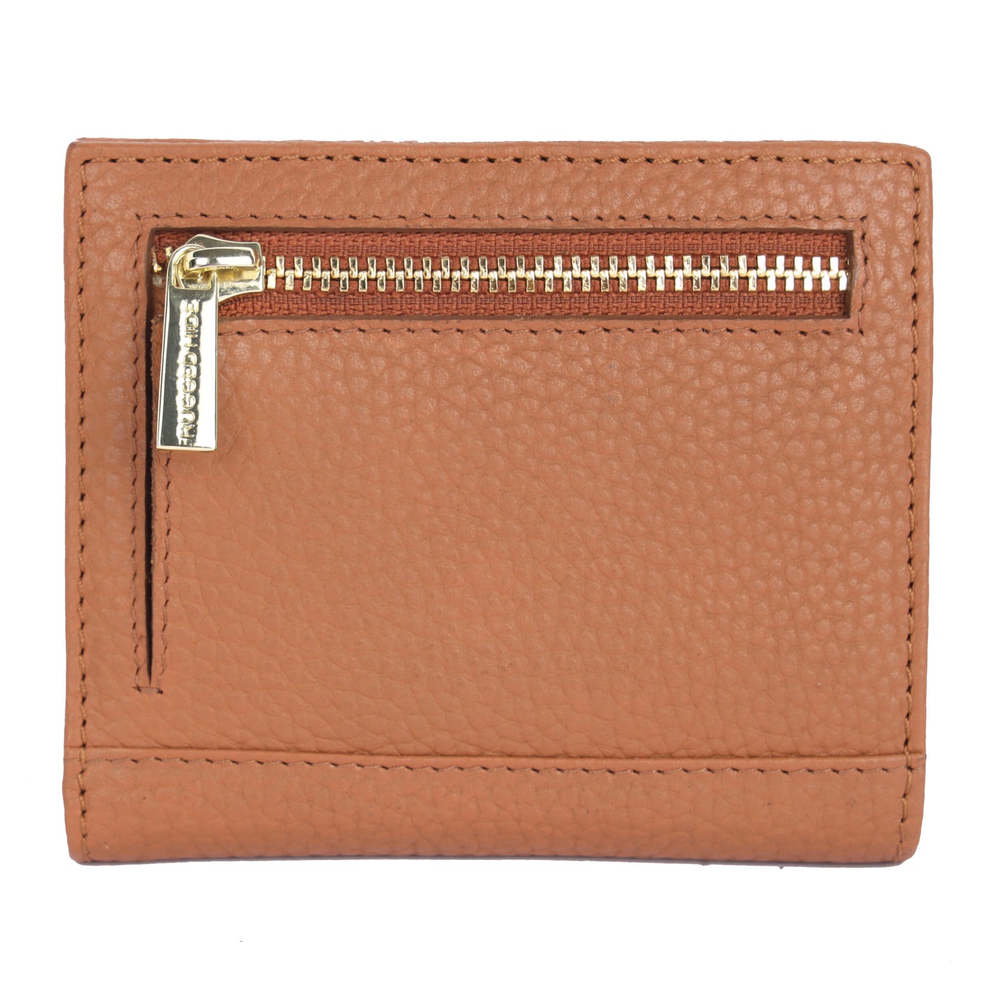 Rugged Hide - Leura Small Wallet Navy, Tan