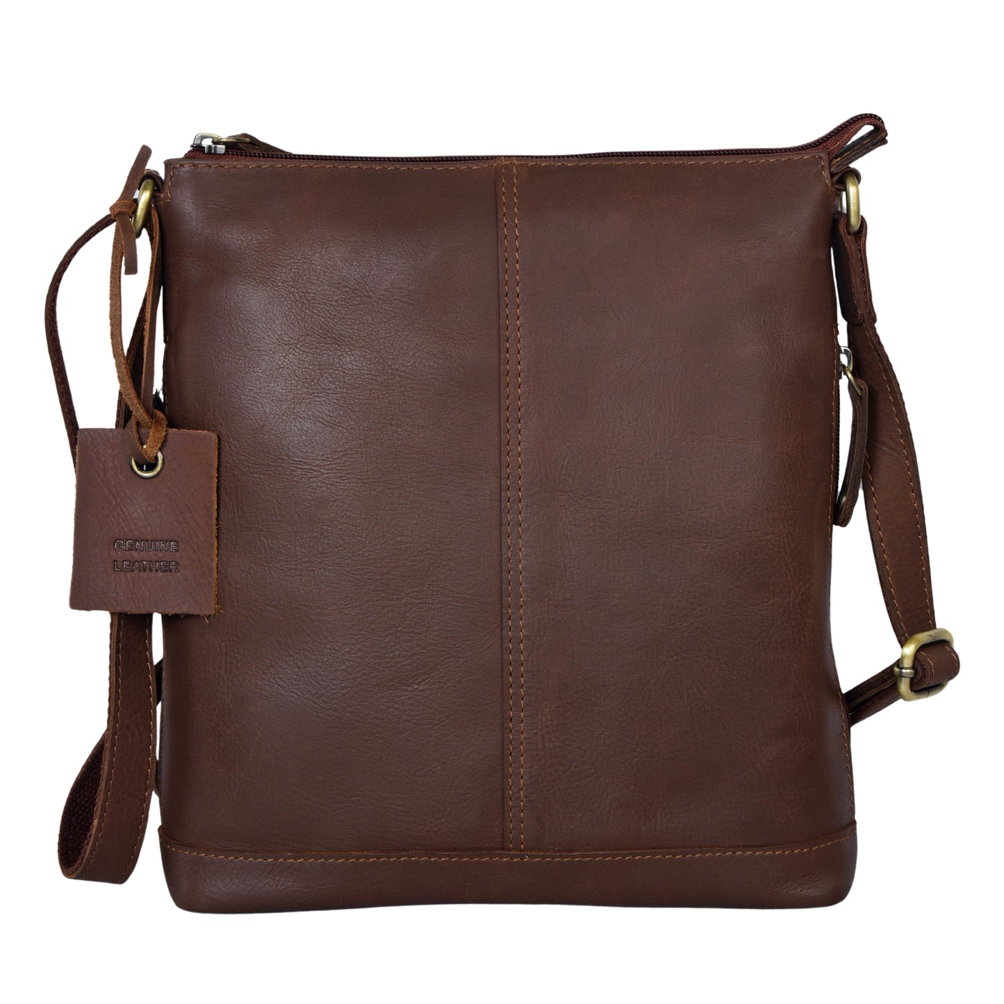 Rugged Hide - Daphne Cross Body Bag Mid Brown