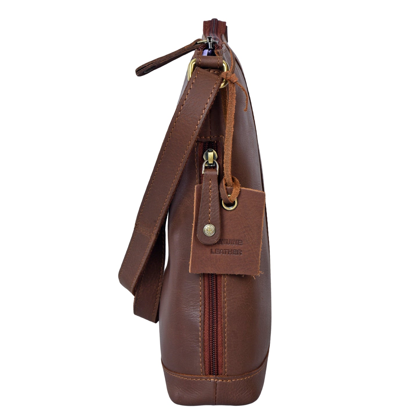 Rugged Hide - Daphne Cross Body Bag Mid Brown