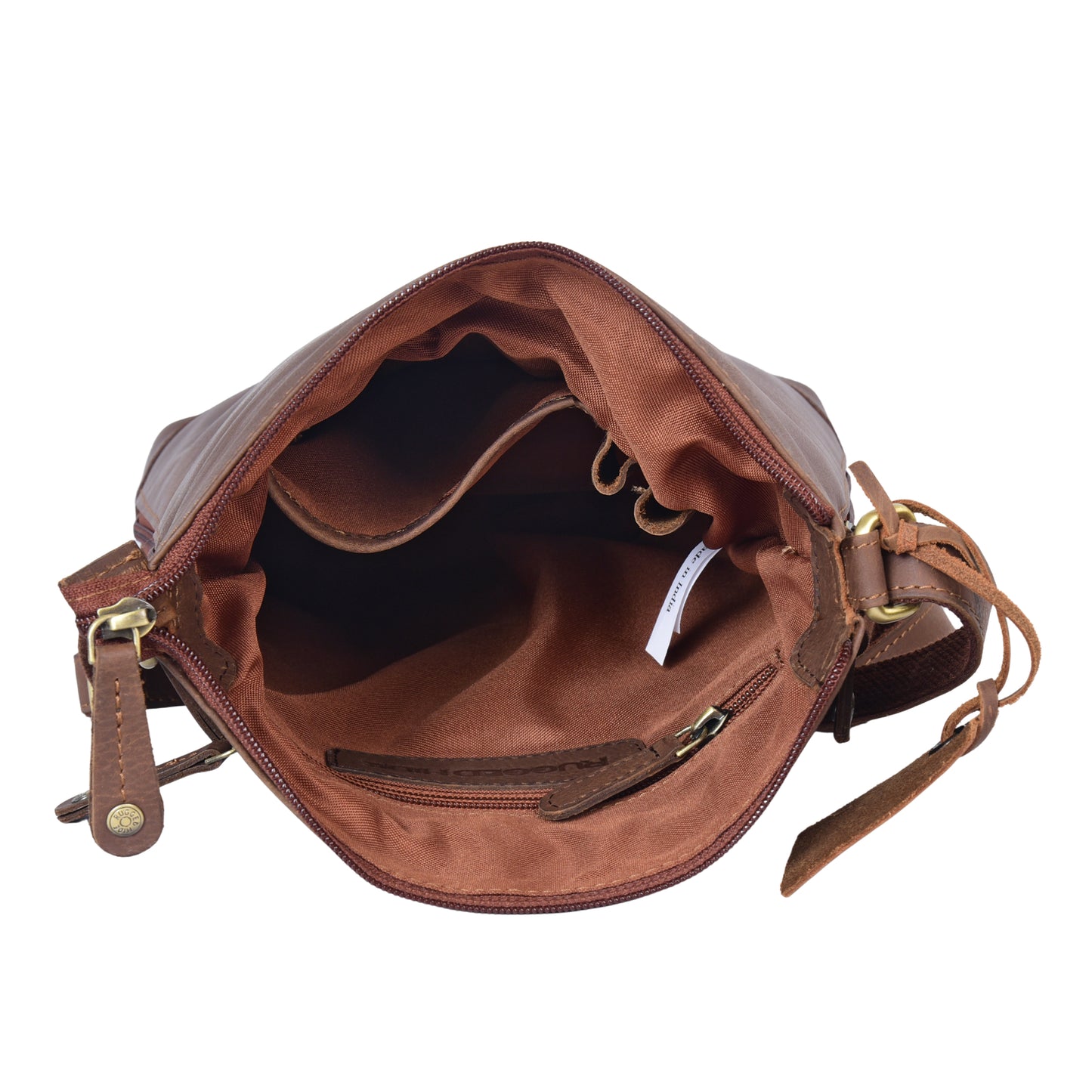 Rugged Hide - Daphne Cross Body Bag Mid Brown