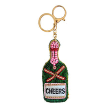 Load image into Gallery viewer, ZODA - Beaded Keychain Martini Drink
