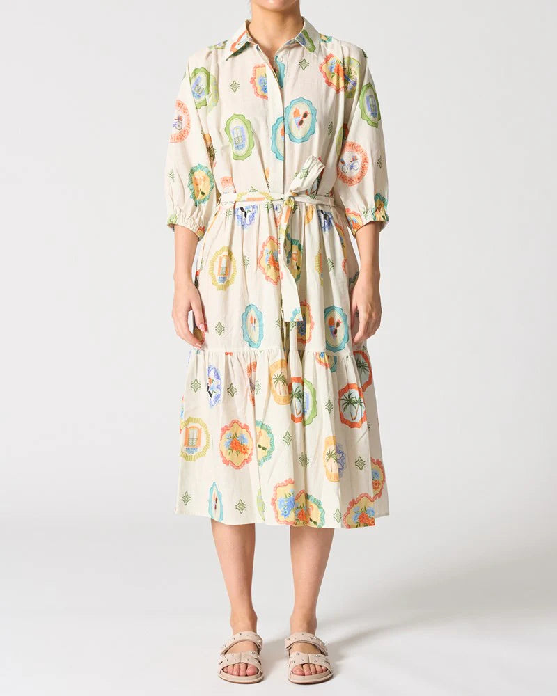 WALNUT - Tuscany Dress - Havana