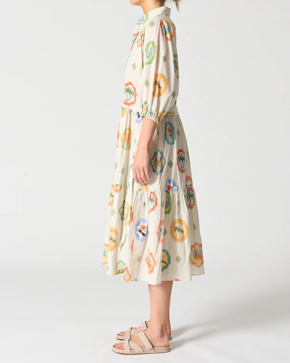 WALNUT - Tuscany Dress - Havana
