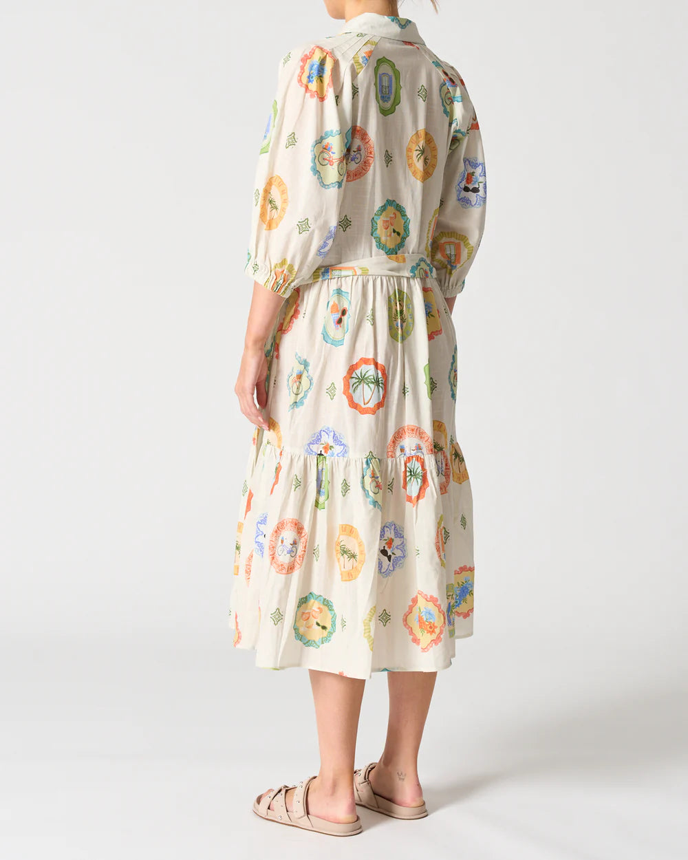 WALNUT - Tuscany Dress - Havana