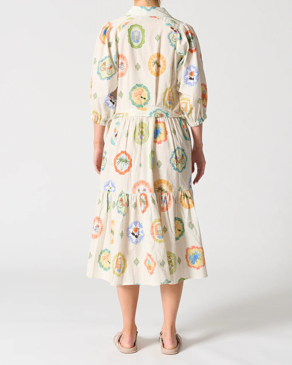 WALNUT - Tuscany Dress - Havana
