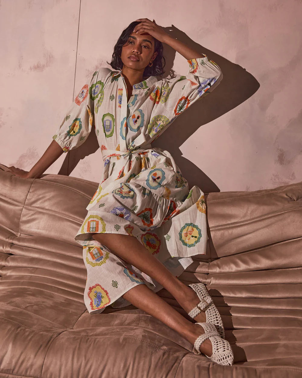 WALNUT - Tuscany Dress - Havana