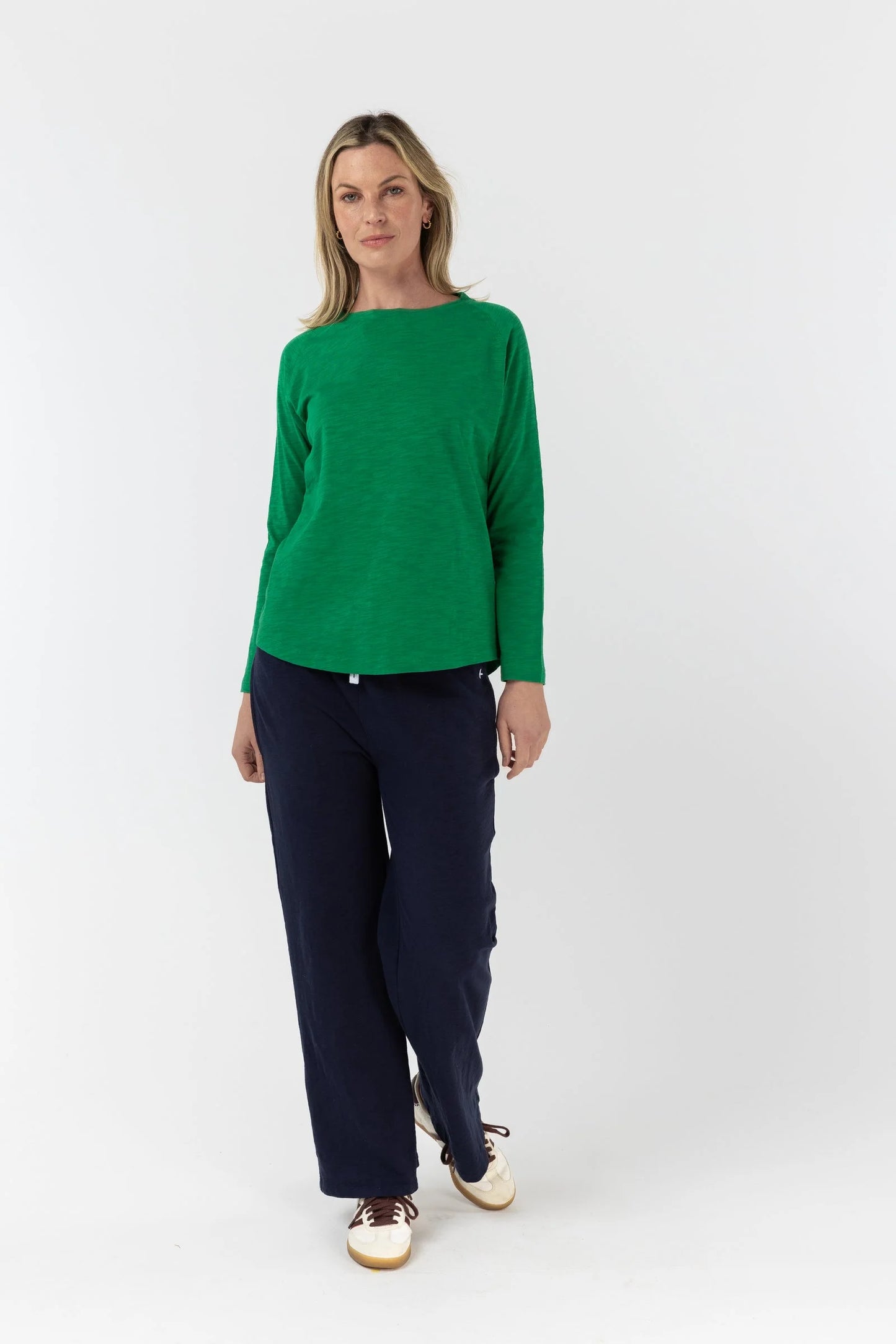 cloth + paper + scissors - Basic Cotton Tee - Jolly Green