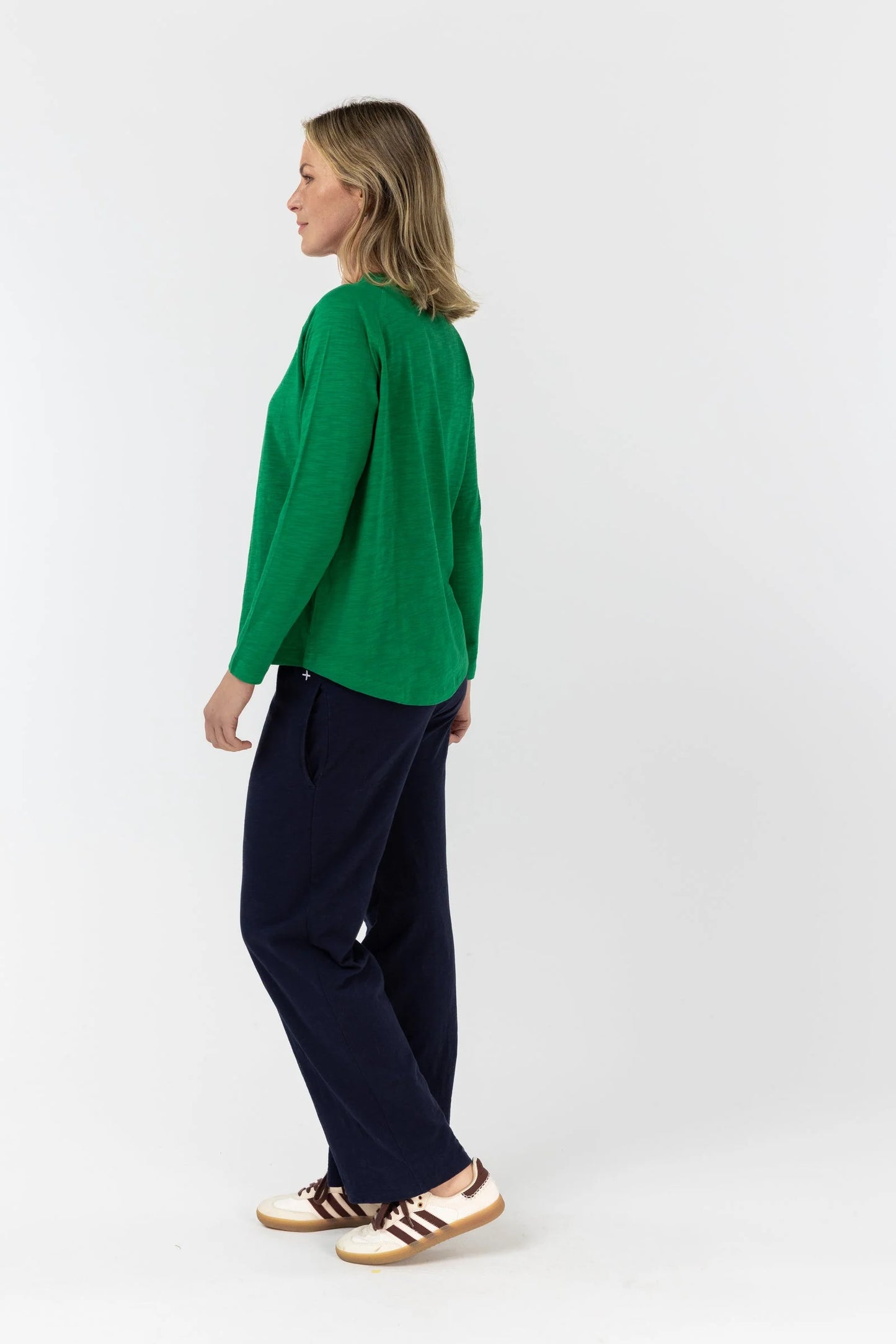 cloth + paper + scissors - Basic Cotton Tee - Jolly Green