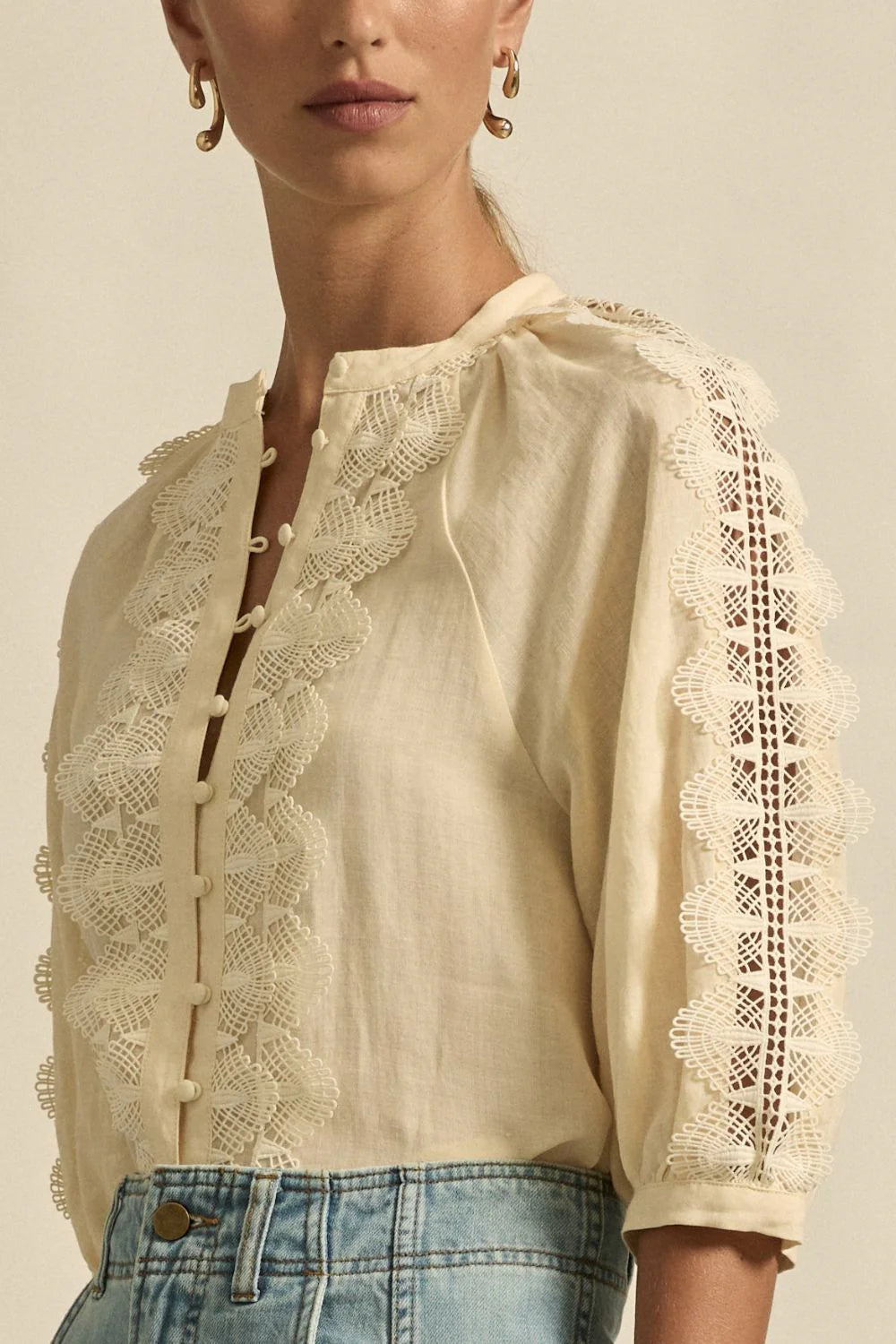 zoe kratzmann - bouquet top sorbet