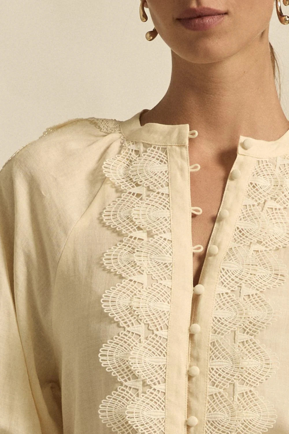 zoe kratzmann - bouquet top sorbet