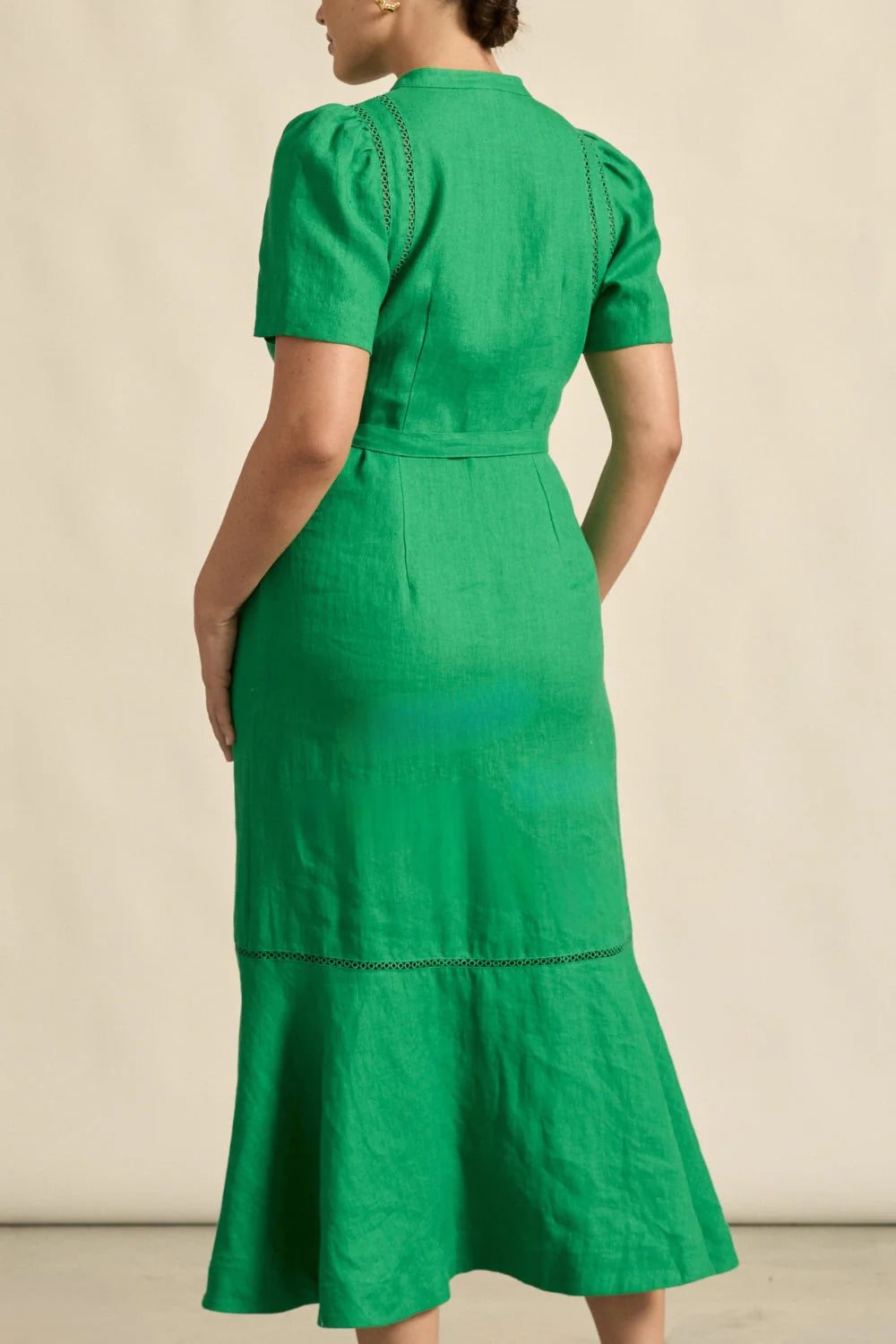 zoe kratzmann - cable dress parrot