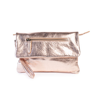 rule of three -Arianne Clutch Rose Gold