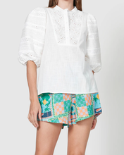 Load image into Gallery viewer, WALNUT - Lille Lace Shirt White
