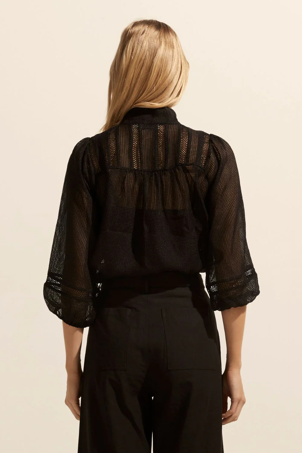 zoe kratzmann - focus top Black