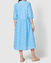 Load image into Gallery viewer, WALNUT - Paris Lace Dress - Cornflower
