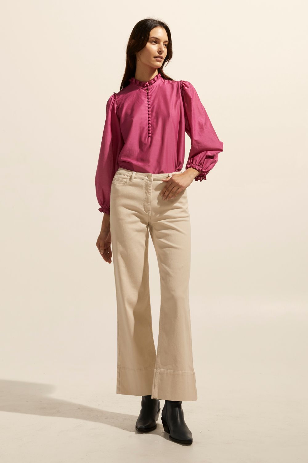 zoe kratzmann - context top - magenta