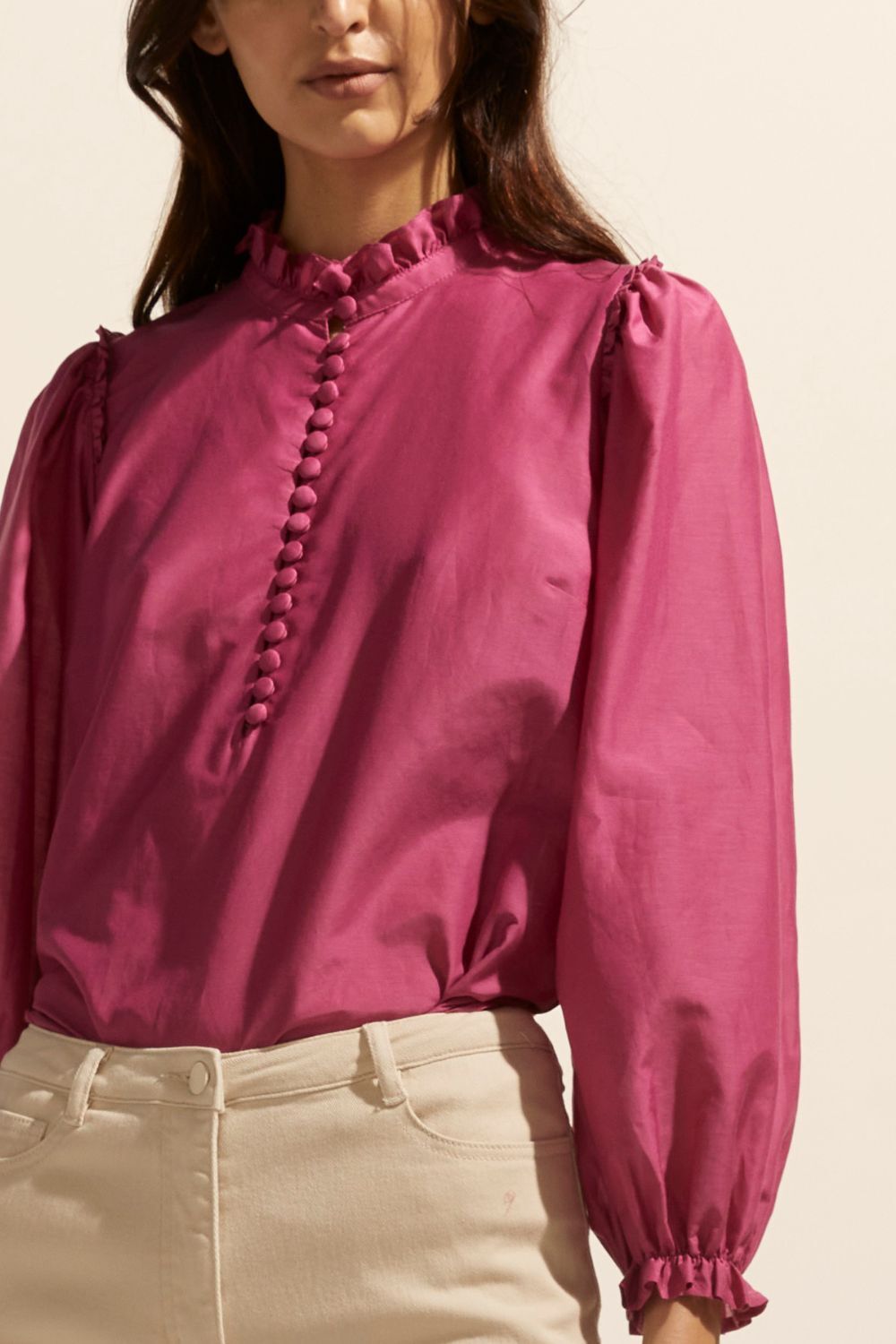 zoe kratzmann - context top - magenta