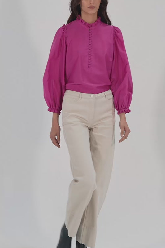 zoe kratzmann - context top - magenta