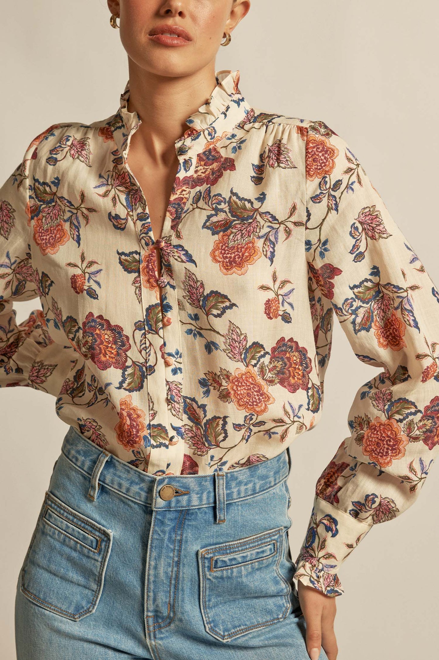 zoe kratzmann - stir top heirloom bloom