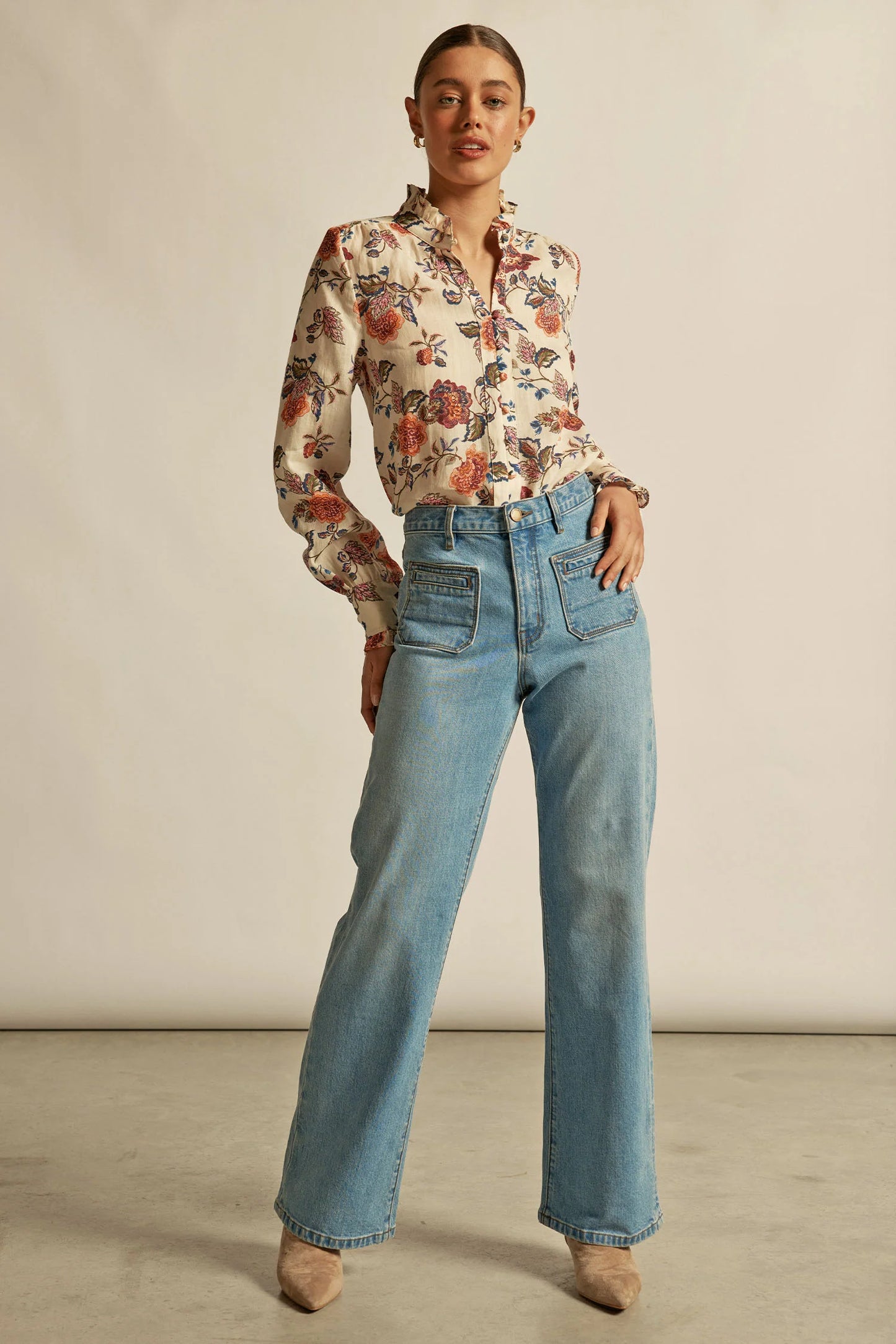 zoe kratzmann - stir top heirloom bloom