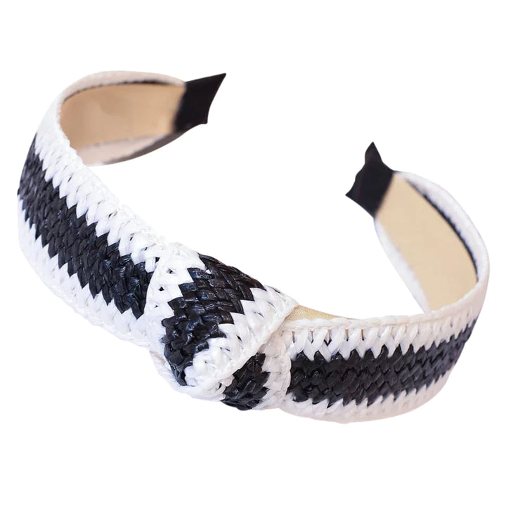 Sunny Hazel x HUNTED Colette Raffia Knot Headband