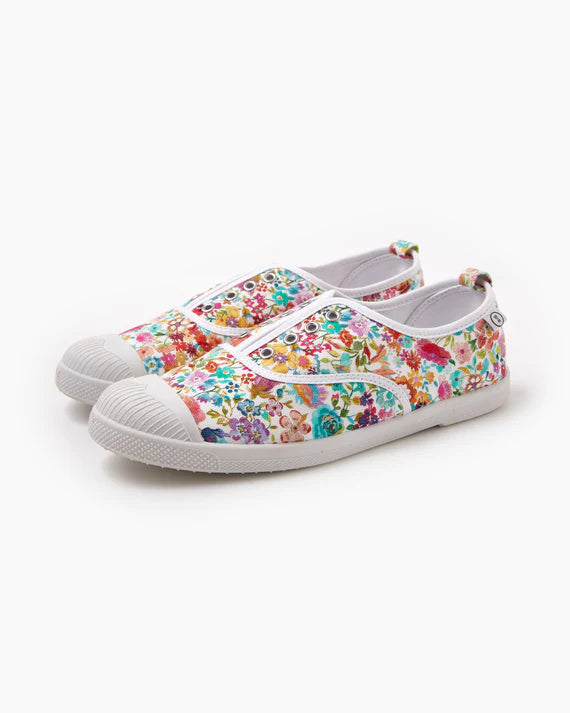 Walnut - Liberty Euro Canvas - Meadow Pink