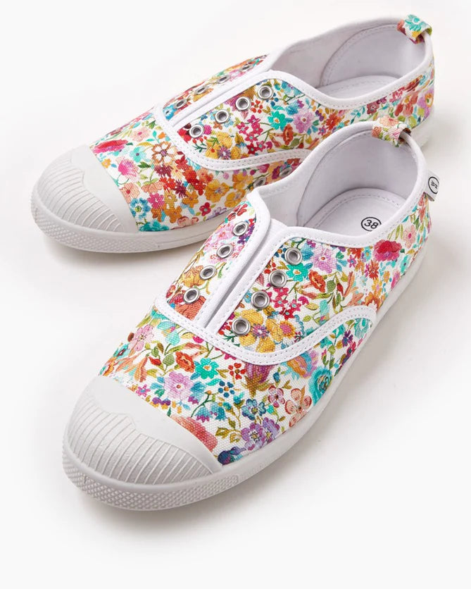 Walnut Liberty Euro Canvas Meadow Pink