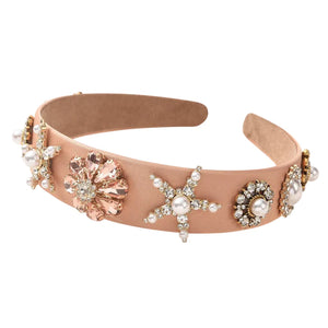 Sunny Hazel x HUNTED Sandy Peach Statement Headband