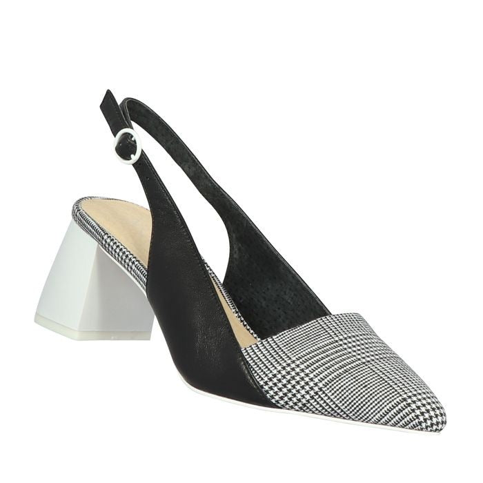 Nude Footwear - Iris  Mono Plaid Mix