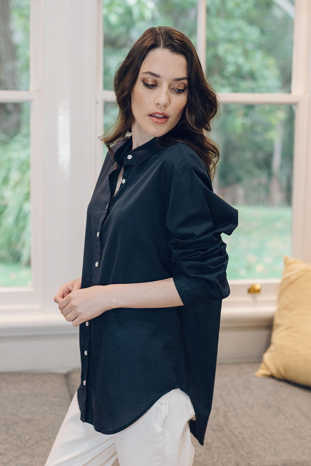cloth + paper + scissors - Navy Shirt