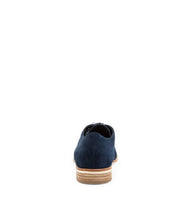 Load image into Gallery viewer, Django &amp; Juliette - Bipka Navy Suede Lace Up Shoes
